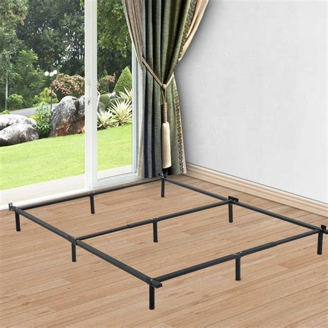 metal bed frame for box spring and mattress|full size metal mattress frame.